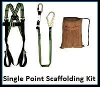 single point scaffolding harness kit 